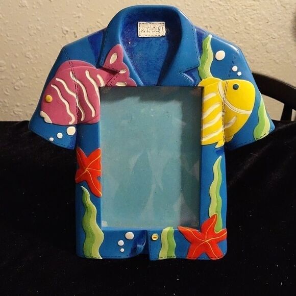 Ocean Shirt Picture Frame  - Picture 1 of 4